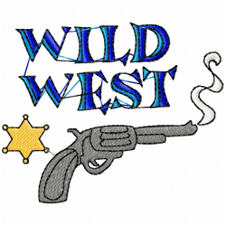 Cowboy And Hunter Embroidery Design 7 Cowboy And Hunter Embroidery Design 7